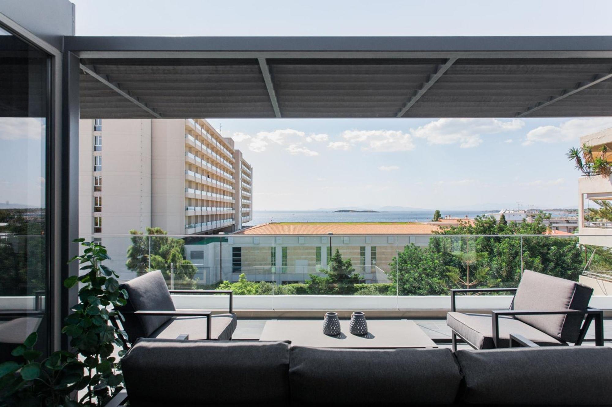 Riviera Luxury Penthouse By The Beach Афины Экстерьер фото