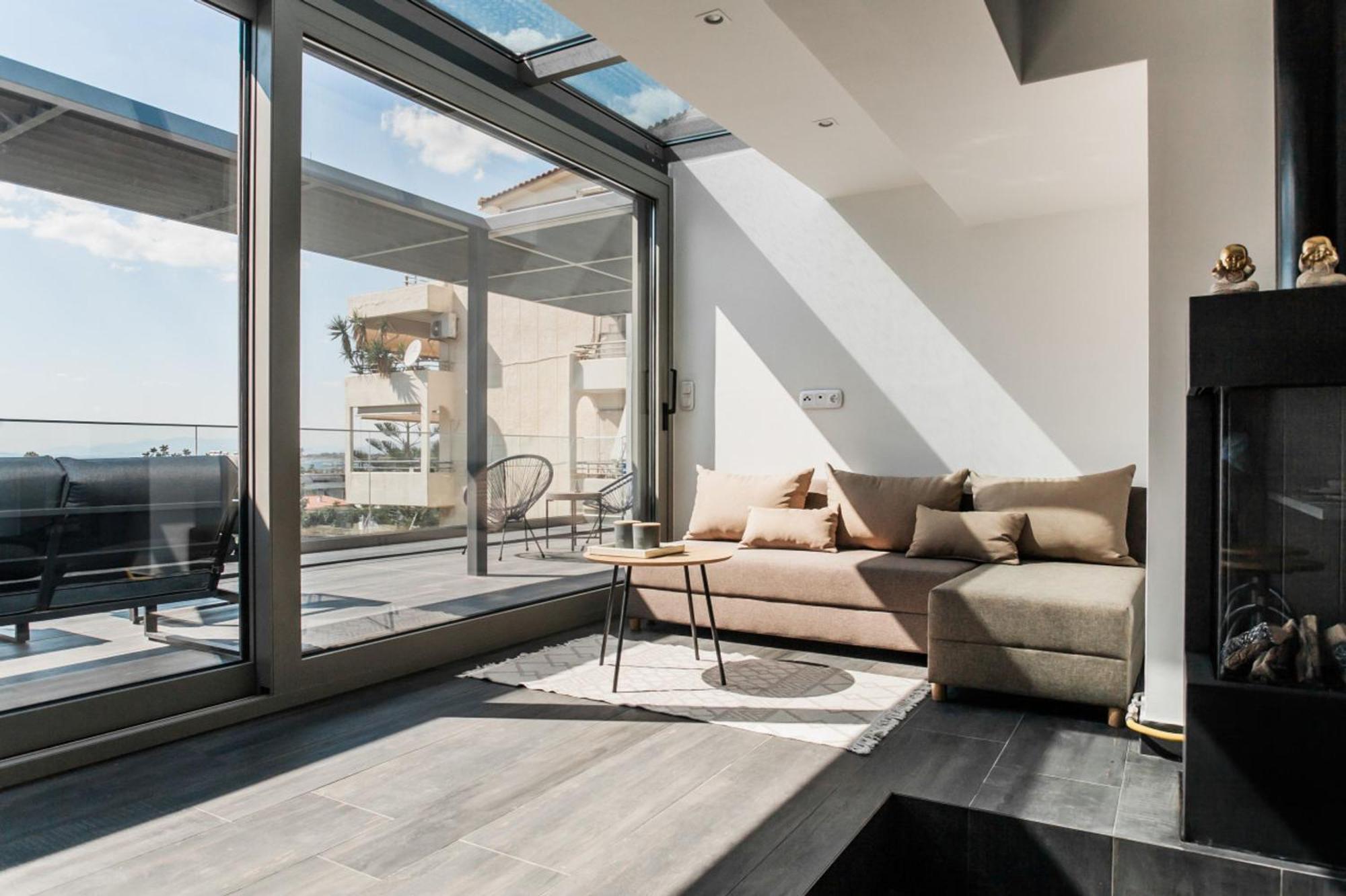 Riviera Luxury Penthouse By The Beach Афины Экстерьер фото